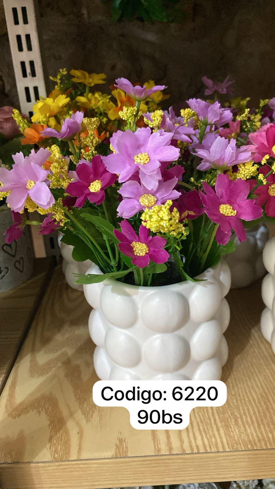 Flores de plástico-6220